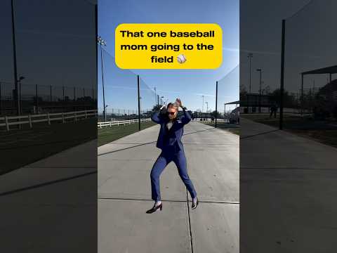 Every team has that one mom ⚾️ #youthbaseball #baseballmom #shorts