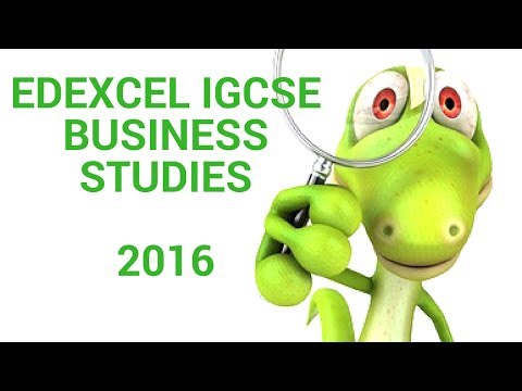 IGCSE Business Studies Edexcel 2016, 10 mark exam technique. Training Question.