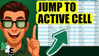 Excel Tip: Use This Shortcut to Jump Back to the Active Cell