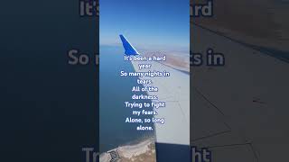 Flying over the Great Salt Lake, Utah #faithjourney #travel #laurendaigleworshipsongs