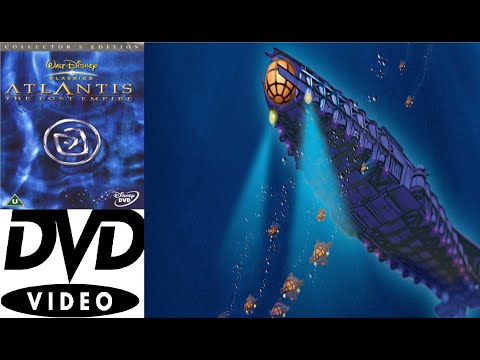 Opening to Atlantis: The Lost Empire Collector's Edition 2001 UK DVD