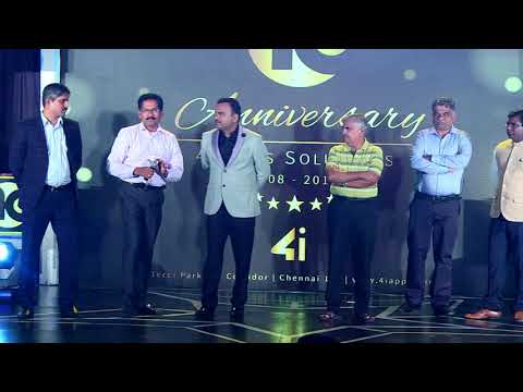 4i Apps 10th Year Anniversary | Taj Coromandel | Directors speech