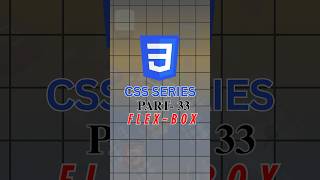 display: flex the last part #shorts #htmlcss