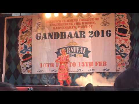 Gandhaar 2016 | Cummins College of Engineering, Pune || Classical Dance
