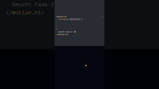 Create Cool Text Animation with Framer Motion #coding #react #tutorial #javascript #web #javascript