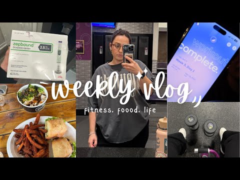 week in my life | starting my glp-1 journey, life struggles, target & costco hauls, and working out