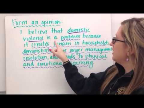 Thesis Statement Writing