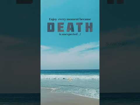 அடுத்த நிமிடம் நிச்சயம் இல்லாத வாழ்க்கை #unexpected #death #enojy #everyday