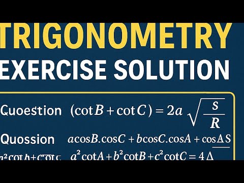 Class 12 math trigonometry #part 4 #exercise solution #