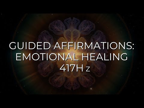 Emotional Healing | SACRAL Chakra | Guided Affirmations | 417Hz Solfeggio | 10Hz | Tibetan Bowls