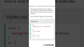 #beyond  the #basics  #external  #css  #demystified for #stylish    💻✨ #CSSMastery - #webai360