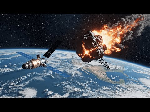 Asteroid Impact Triggers Mega Tsunami Taller Than Skyscrapers