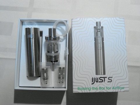 Authentic Eleaf iJust S 3000mAh E-Cigarette Starter Kit from FastTech