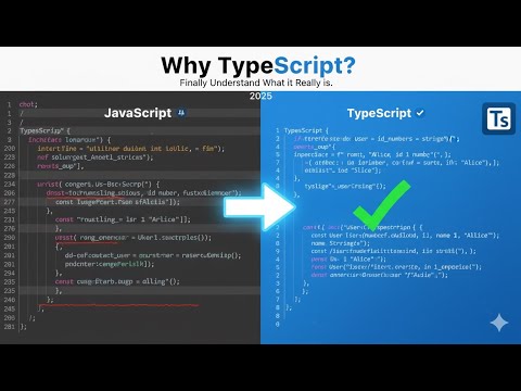 TypeScript for Beginners (2025) Finally Understand What it Really is!