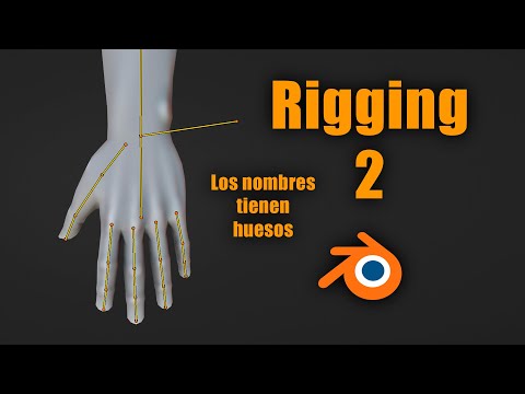 Rigging 2 - Nomenclatura de huesos