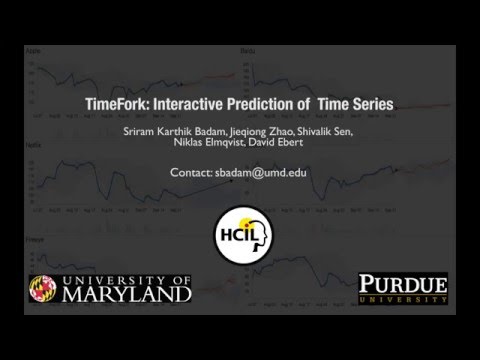 TimeFork: Interactive Prediction of Time Series (CHI 2016)
