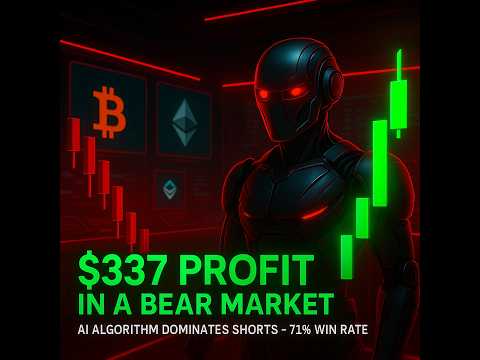 AI Goes Short! 💥71% Profitability | $337 Daily PnL Recap  - Algo Trading Bot | Otomatik Kripto Trade