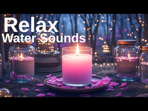 Sound of Water and Relaxing Music 🪴 Peace of Mind, Healing, Stress Relief