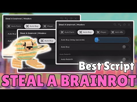 💀 BEST SCRIPT for Steal a Brainrot! | Auto Steal, Instant Cash, TP, ESP, Anti Kick (2025 Keyless)