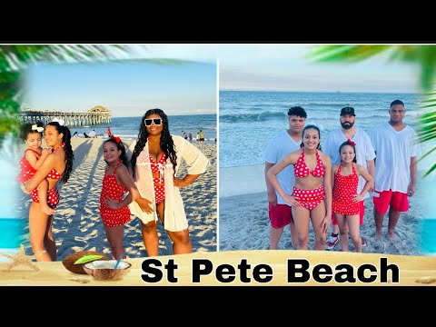 Fun family beach vlogs / Beaches in St Petersburg Florida / St Petersburg Vlog / Clear Water Beach