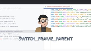 Master Parent Frame Switching: SWITCH_FRAME_PARENT Action Tutorial