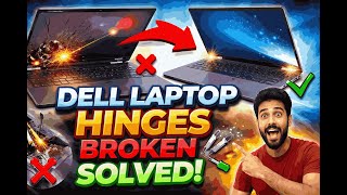 Dell Laptop Hinge Broken? ✅ Problem Solved | Fully Repaired #ARComputerWorld #DellLaptop #viral