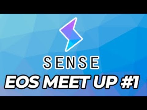 SENSE EOS Meet Up #1 — EOS DApp Developers Show How EOS can be used