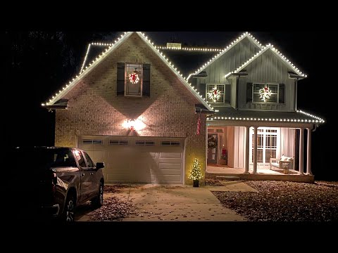 $1,000 DIY Christmas Lights (We put the final touch on)
