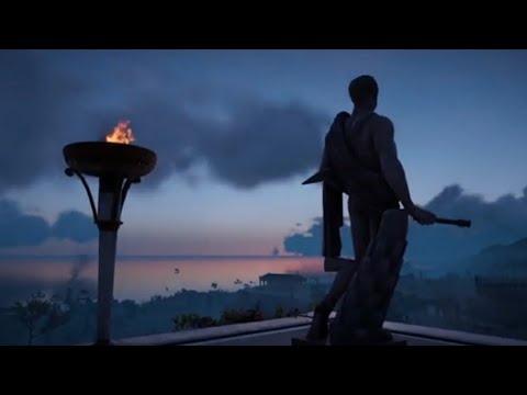 Walking in Roman Cyrene - Ancient Roman Ambience - Assassin's Creed® Origins Walking Tour ASMR