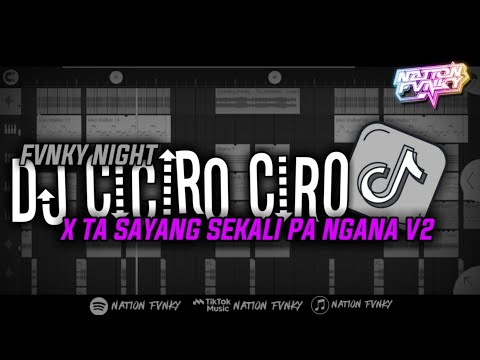DJ CICIRO CIRO FVNKY NIGHT X TA SAYANG SEKALI PA NGANA V2 TERBARU 2024‼️