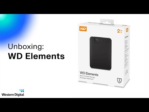 Unboxing - WD Elements Portable