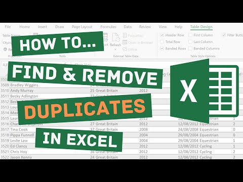 How to Find and Remove Duplicates in Excel - Easy Ways to Clean up Your Data