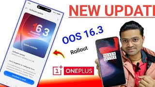 New Update 😱 OxygenOS 16.3 version OnePlus Phone 📱 Mobile Tips in Hindi