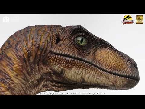ECC Jurassic Park 30th Anniversary Clever Girl Raptor Maquette