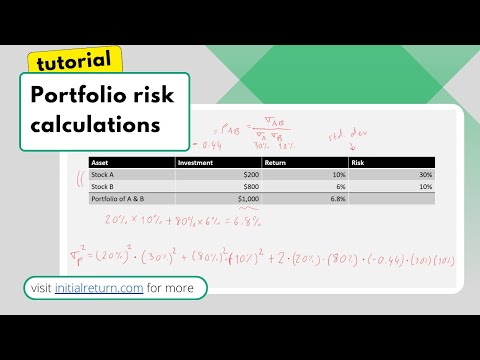 Portfolio risk calculations  / Fundamentals of investments / Episode 7
