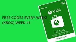 FREE CODES! (XBOX) WEEK #1