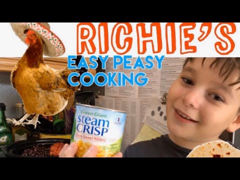 Richie's Easy Peasy Cooking: Tortilla Corn Chowder with Chicken