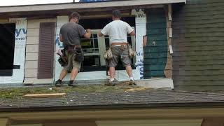 Installing front window