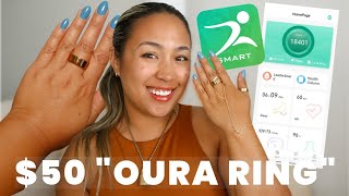 I WORE A CHEAP SMART RING FOR 2 WEEKS | SmartHealth App Review + Fitness Tracker Pros & Cons