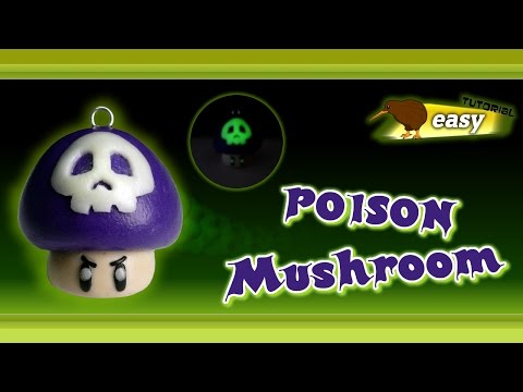 Polymer Clay Fimo - Poison Mushroom - *easy Tutorial*