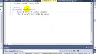 Before and After hooks in SpecFlow