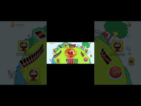 Playing uno (six rounds)