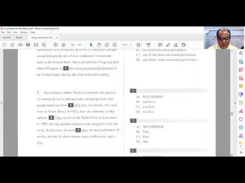 VID2 Mr Tharwat  Problems with Pronouns  Erica writing fourth edition Grade 10 11