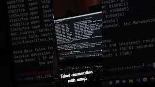 system hacking || telnet enumeration || nmap || #systemhacking #hacking #cybersecurity #nmap
