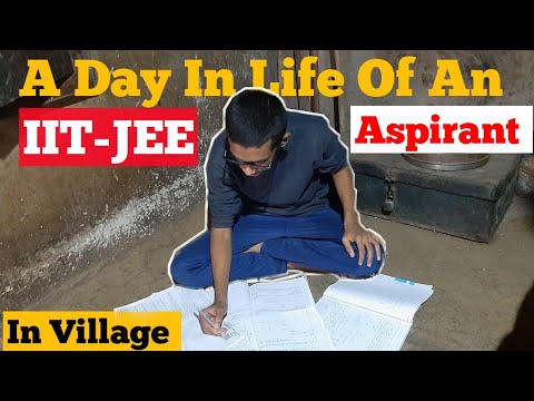 A Day In Life Of IIT-JEE Aspirant |My 4 AM morning routine | IITJEE | NEET |Village life