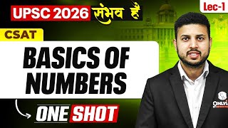 Complete CSAT | Basics Of Numbers 🔥 | UPSC 2026