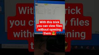 Preview files without opening them @funwithcomputer23  #computertipsandtricks #pctipsandtricks