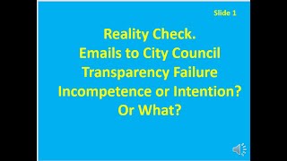 Public access to Council email - Fail.  - 2021d