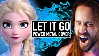 Let it Go (Disney's Frozen) POWER METAL COVER by Jonathan Young