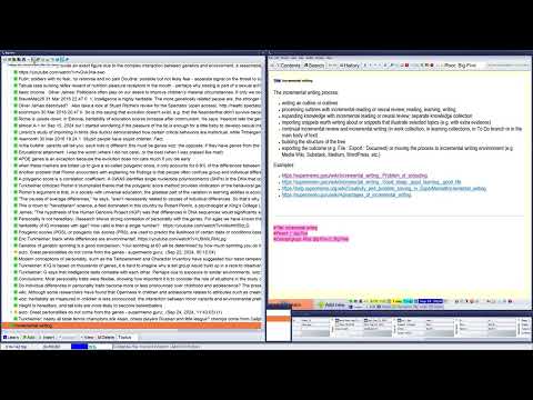 Incremental writing (with SuperMemo)